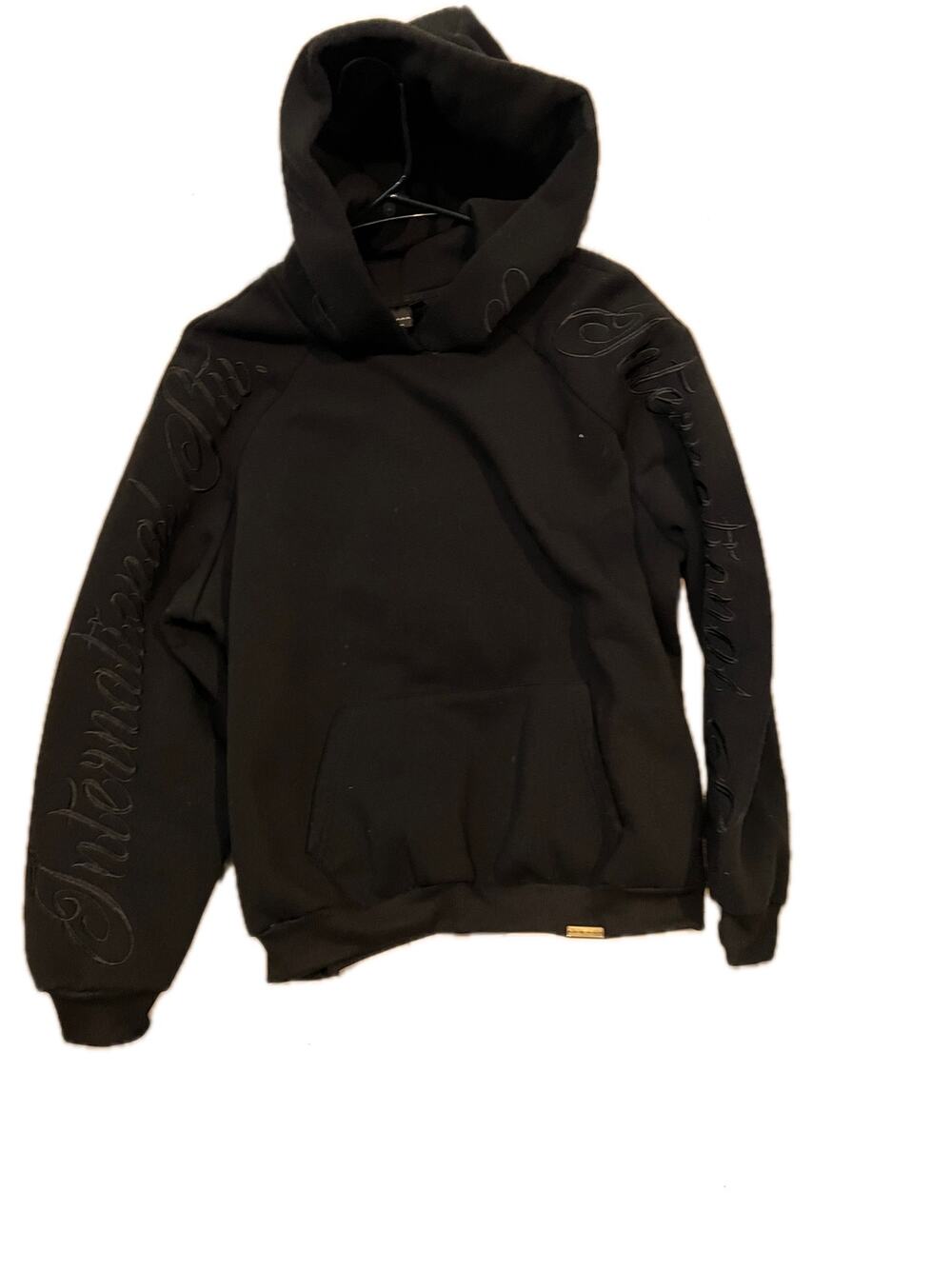 Sumwon Black Pullover Hoodie Mens Small